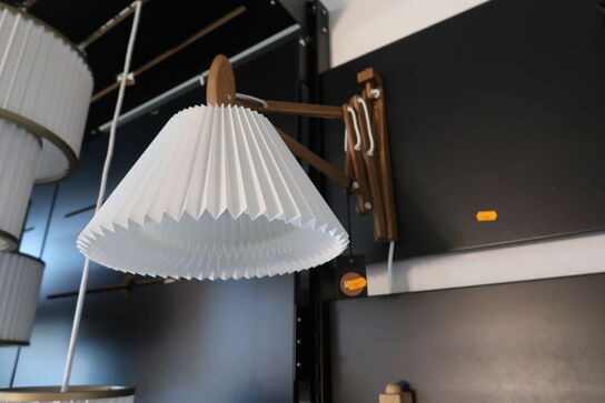 Væglampe LE KLINT Saxlampe 222SO Smoked