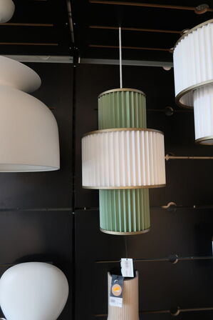 Pendel LE KLINT Plivello Hvid/Grøn