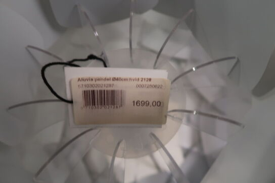 Bordlampe UMAGE Aluvia 2128 Ø40 Hvid