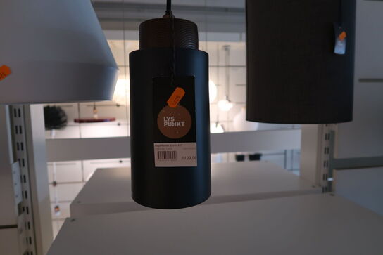 Pendel HERSTAL Edge M Hvid E27