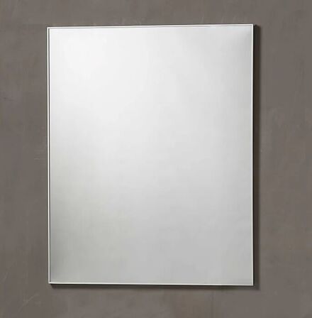 loevschall vienna spejl 60X80 cm aluminium(ubrugt)