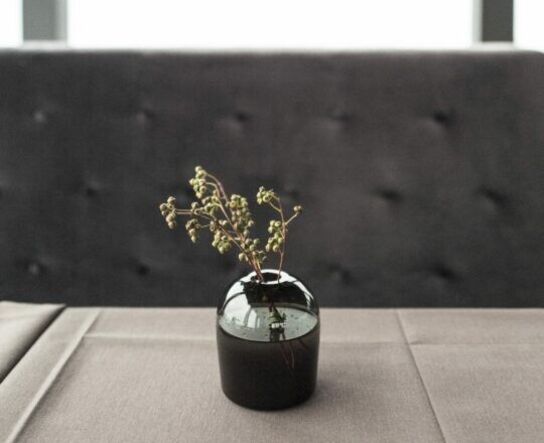 4 stk. menu troll vase – medium 14 cm, smoke(ubrugt)