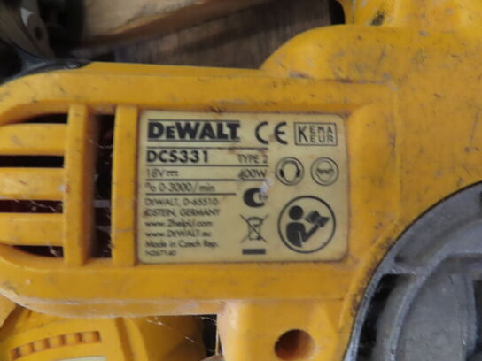 Stiksav, Vinkelsliber, Oplader - DEWALT
