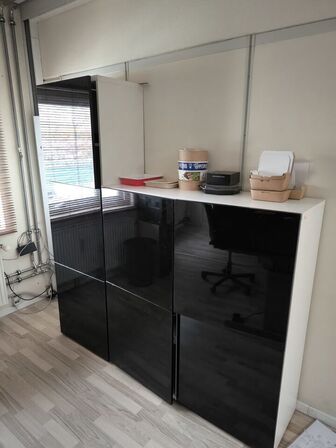 3 stk skabe uden indhold