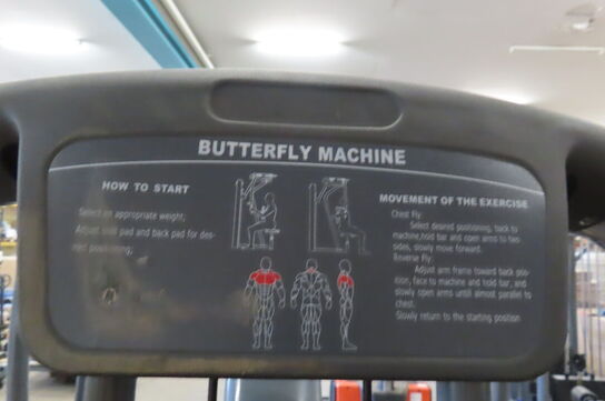 Butterfly maskine