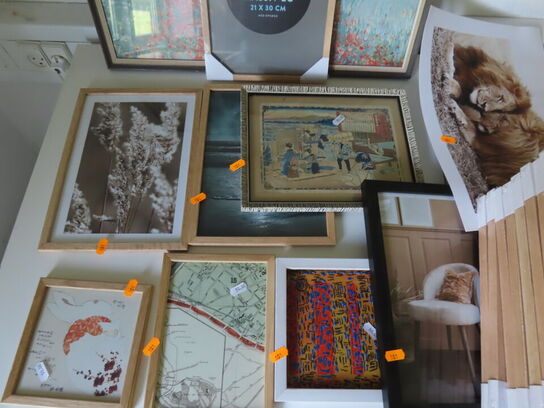 Div. Billeder og rammer