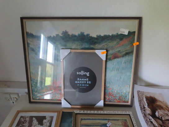 Div. Billeder og rammer