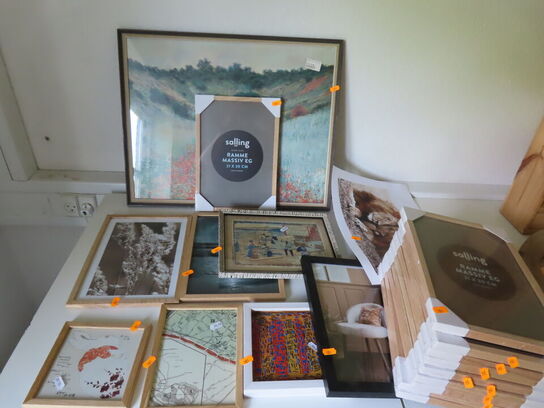 Div. Billeder og rammer