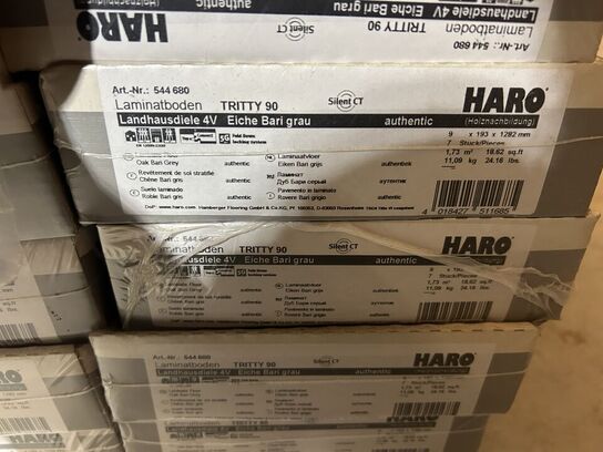 Haro laminatgulv Oak Breda Puro 29m2