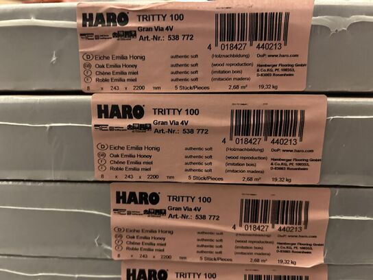 Haro laminatgulv Oak Emilia Honey 104m2