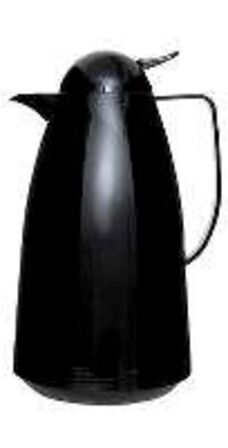 12 stk. Termokande EHG plast 1 ltr sort quick tip