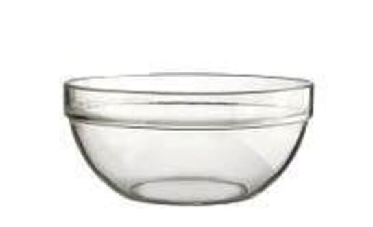 48 stk. Skål stabelbar 170 mm hærdet