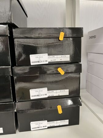 3 par støvler i blandet størrelser