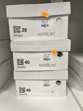 3 ks. Damesko i blandet størrelser