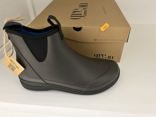 7 par damesko i blandet størrelser GREEN COMFORT RAIN RUBBERBOOT 