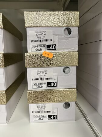 3 ks. Damesko i blandet størrelser