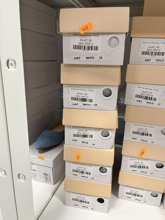 5 ks. Damesko i blandet størrelser