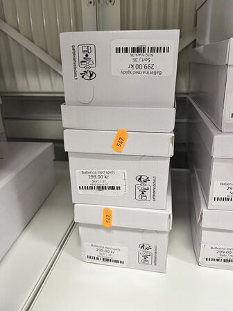 3 ks. Damesko i blandet størrelser