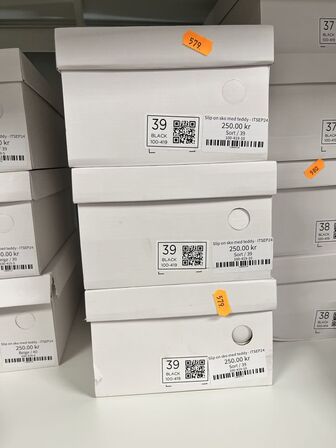 3 ks. Damesko i blandet størrelser