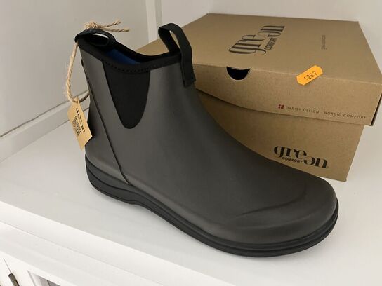 7 par damesko i blandet størrelser GREEN COMFORT RAIN RUBBERBOOT 