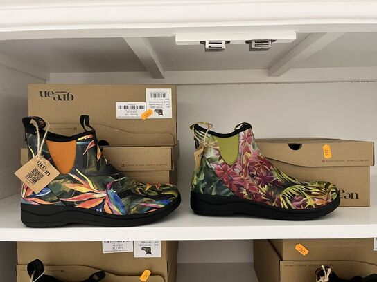 3 par damesko i blandet størrelser GREEN COMFORT RAIN RUBBERBOOT 