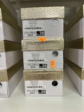 3 ks. Damesko i blandet størrelser
