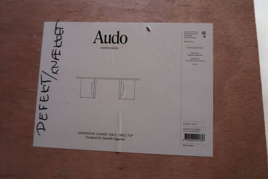 Marmorplade (knækket på midten) AUDO COPENHAGEN