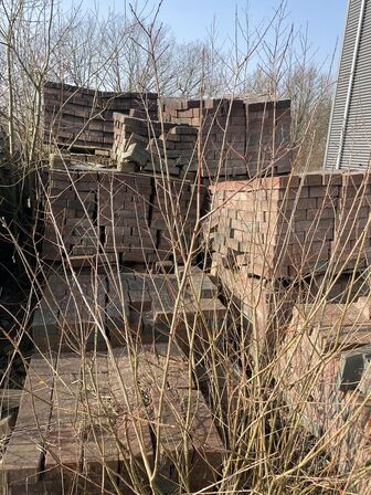 Stort parti belægningssten