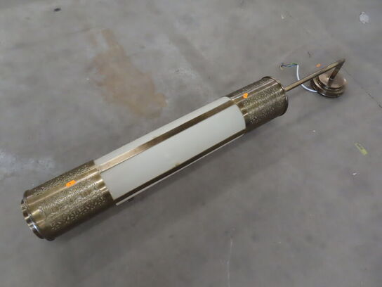 Stor Marokkamsk Væglampe i messing