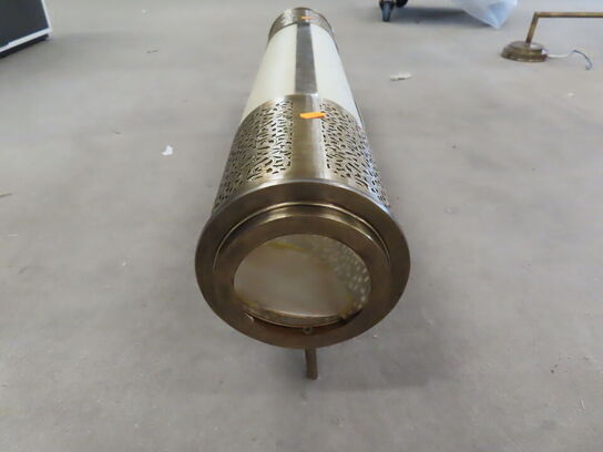 Stor Marokkamsk Væglampe i messing