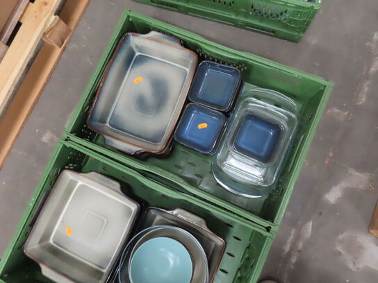 6 Kasser med blandede fade