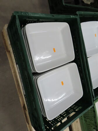 6 Kasser med serveringsfade