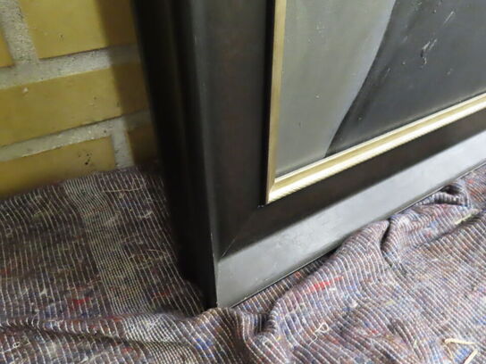 Stort Maleri i ramme (Art deco/cabaret stil)