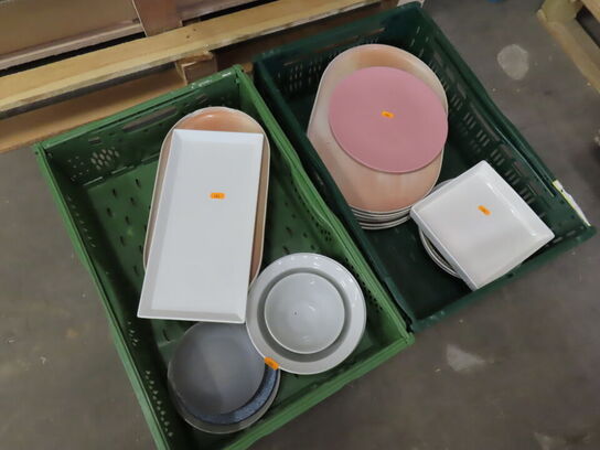 5 Kasser med blandede fade