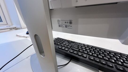 Skærm Curved DELL 34", Keyboard, Mus LOGITECH