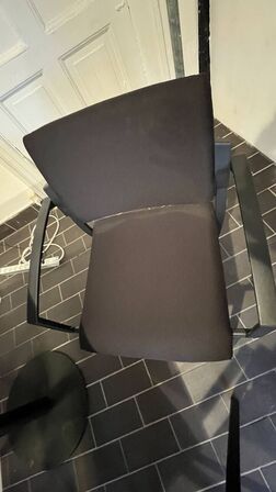 Mødebord 220 x 92 Cm, 6 Stk. Stole