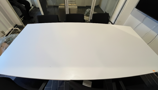 Mødebord 220 x 92 Cm, 6 Stk. Stole