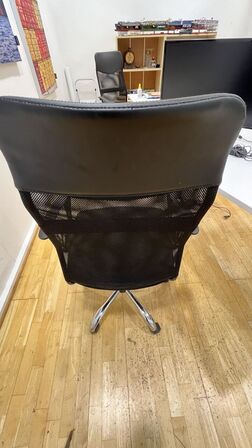 Hæve-Sænkebord 180 x 80 Cm , Kontorstol