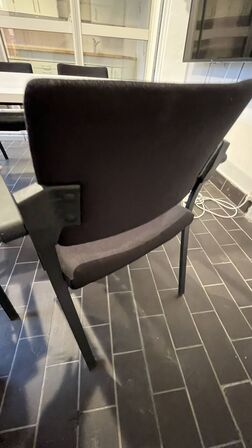 Mødebord 220 x 92 Cm, 6 Stk. Stole