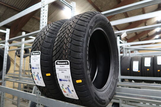 2 stk. dæk BARUM 205/60R16XL 96 H