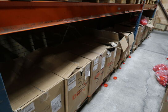 Indhold i 2 fag lagerreoler