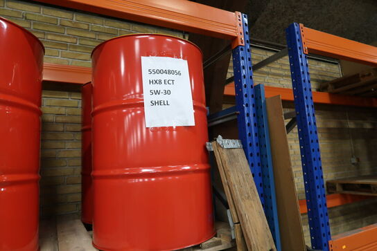 205 liter motorolie SHELL 5W-50