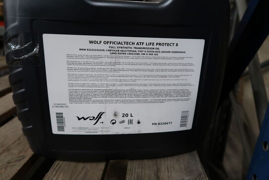 20 liter gearolie WOLF ATF Life Protect 8