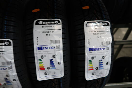 3 stk. dæk BARUM 165/65R14 79T