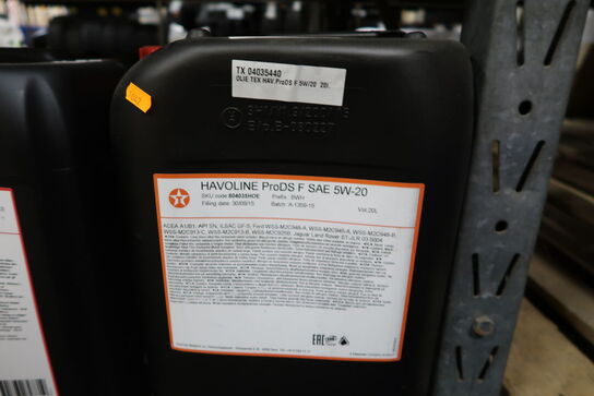 20 liter gearolie TEXACO Texamatic 7045E