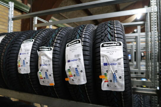 4 stk. dæk BARUM 155/70R13 75T