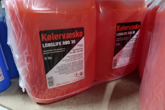 Indhold i 1 fag lagerreol 