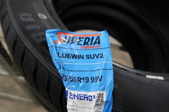 2 stk. dæk SUPERIA 225/55R19 99V