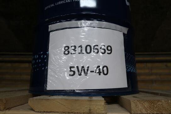 205 liter motorolie WOLF 5W-40