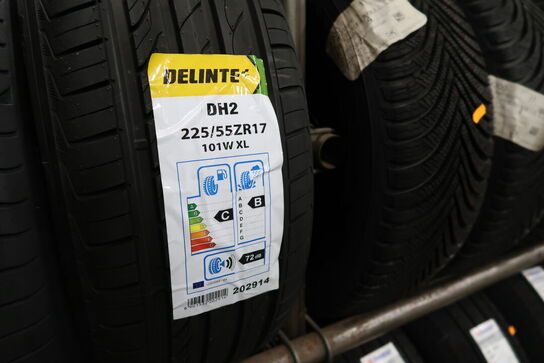 4 stk. dæk DELINTE 205/45ZR17 88W XL